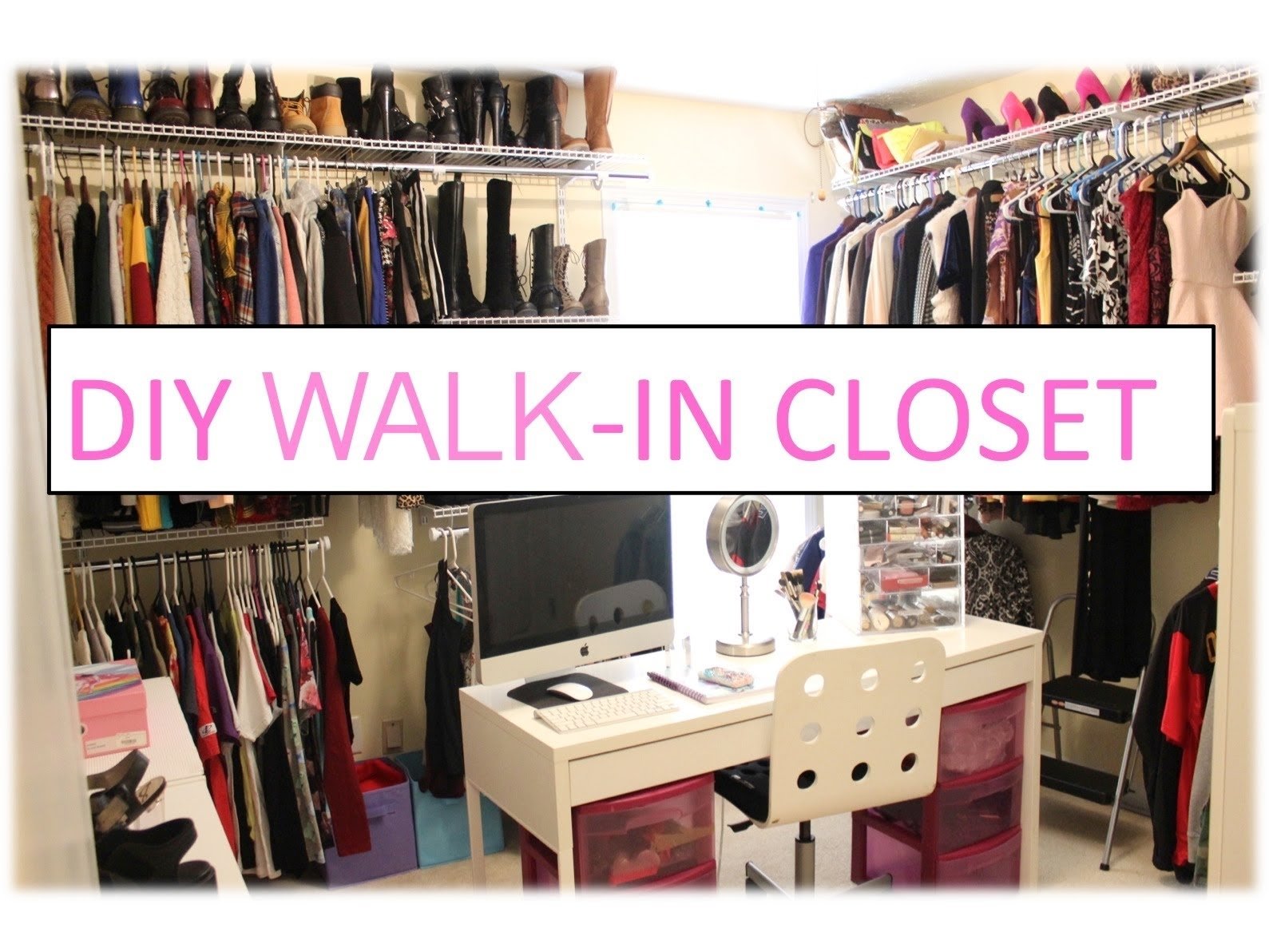 10 Amazing Walk In Closet Ideas Diy diy walk in closet youtube 1 2022