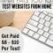 earn money using internet - website testing is one of the easiest