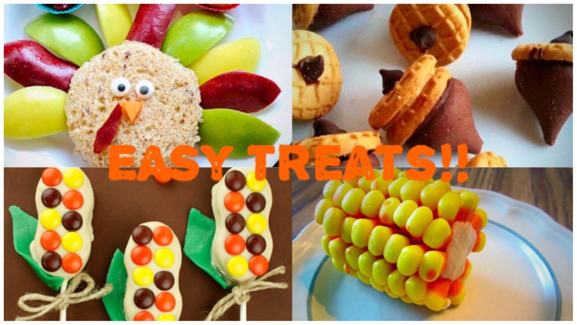 10 Fantastic Thanksgiving Food Ideas For Kids easy diy no bake thanksgiving treat ideas great for kids youtube 3 2022