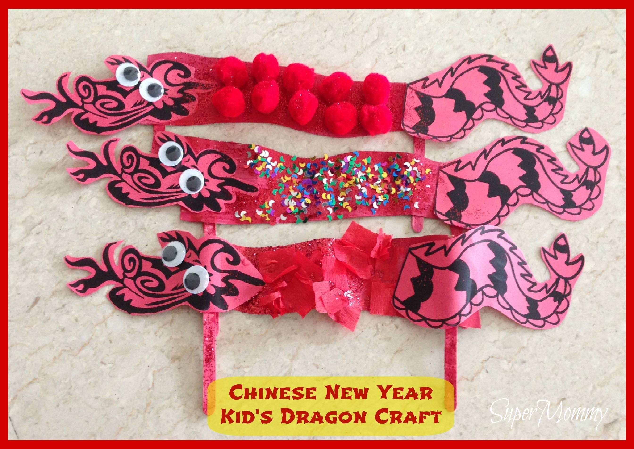 10 Most Recommended Chinese New Year Craft Ideas easy kids craft chinese new year dragon 2022