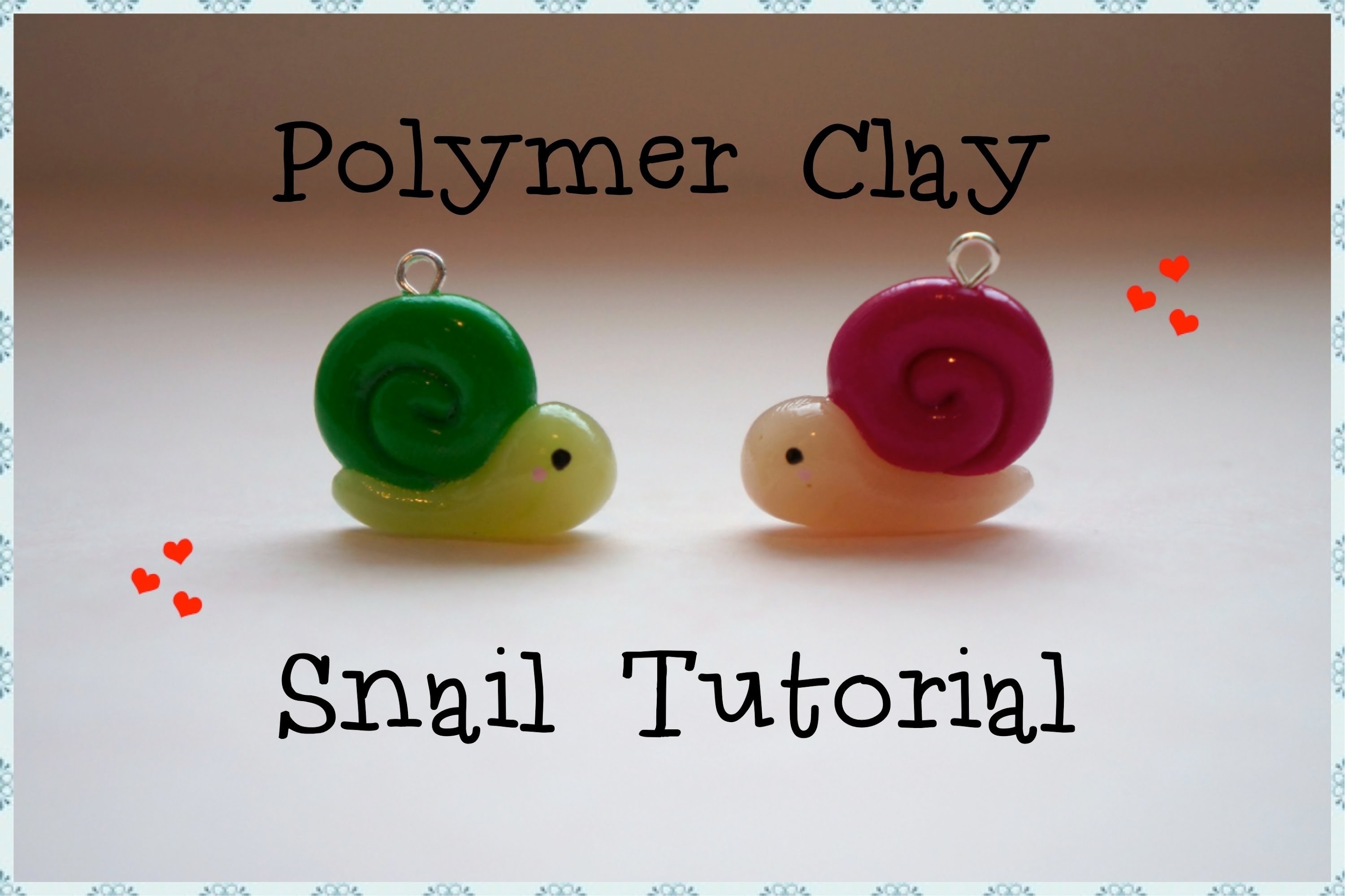 10 Fantastic Polymer Clay Ideas For Beginners easy polymer clay snail charm kawaii tutorial beginners youtube 2022