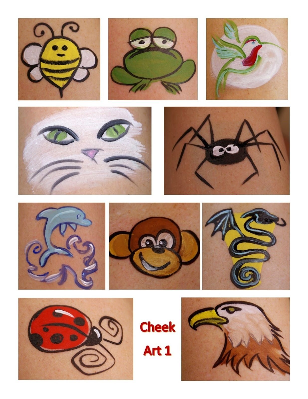 10 Best Easy Face Painting Ideas For Cheeks easy simple design face painting on cheek simple face painting 2 2022