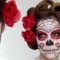easy sugar skull | day of the dead makeup tutorial for halloween