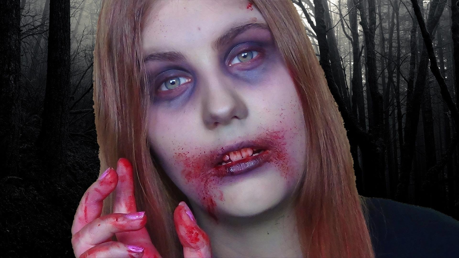 10 Fantastic Zombie Makeup Ideas For Women easy zombie makeup tutorial e299a1 youtube 1 2023