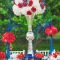 eclectic red, white, and blue wedding ideas | every last detail