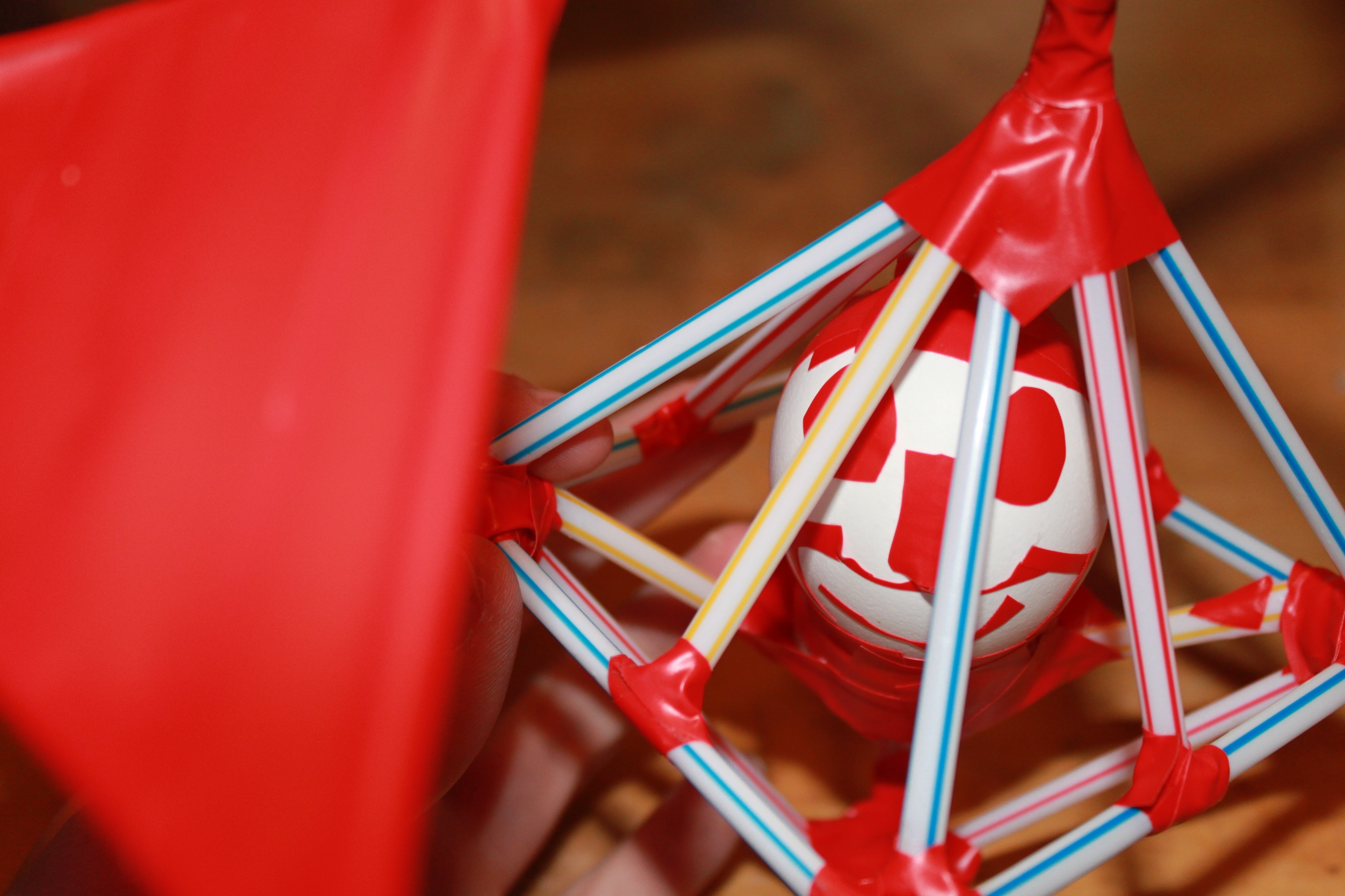 egg drop project ideas with straws