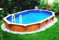 elegant backyard above ground pool ideas landscaping pictures design