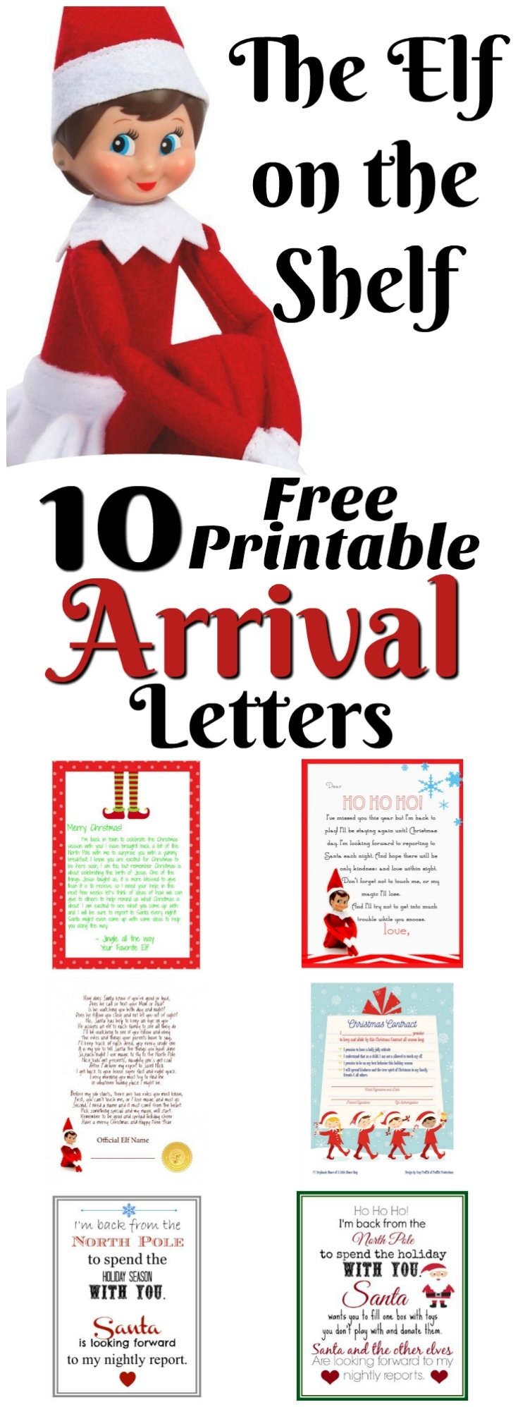 10 Nice Elf On The Shelf Ideas For Arrival elf on the shelf ideas for arrival 10 free printables letters 2024