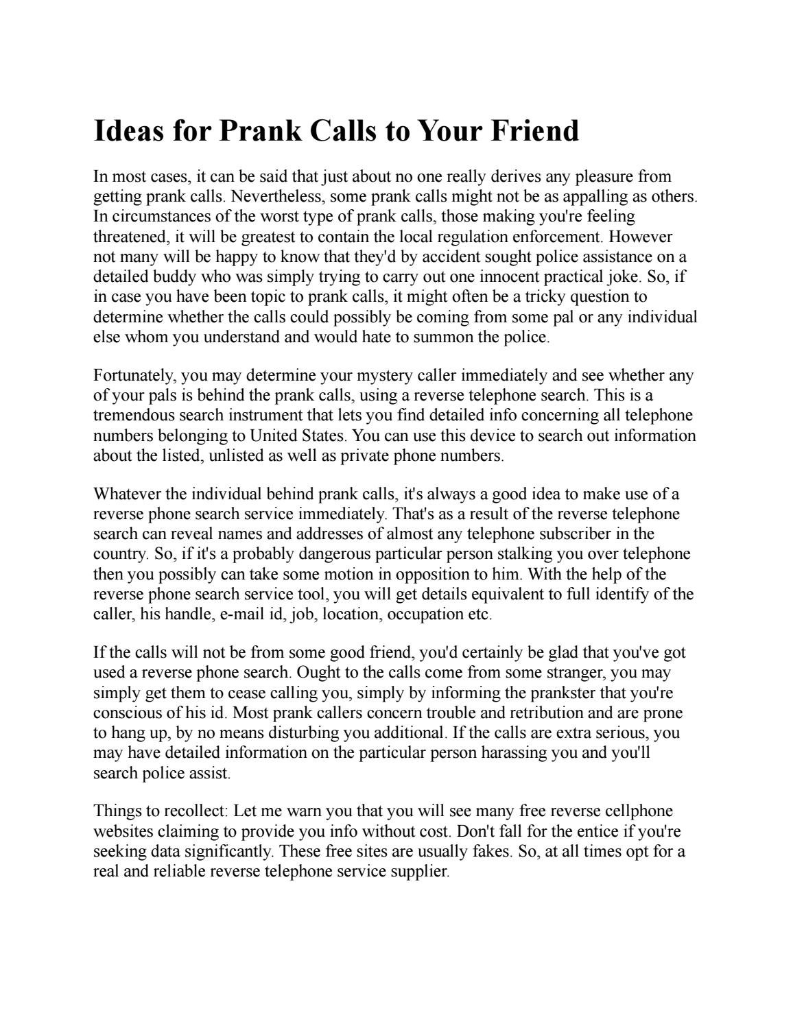 10 Most Recommended Prank Call Ideas For Friends extreme seizure prankextremeseizure issuu 2022