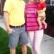 family costume. winnie the pooh, piglet, and christopher robin
