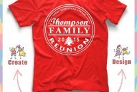 family reunion t-shirt design idea's! create a reunion shirt for