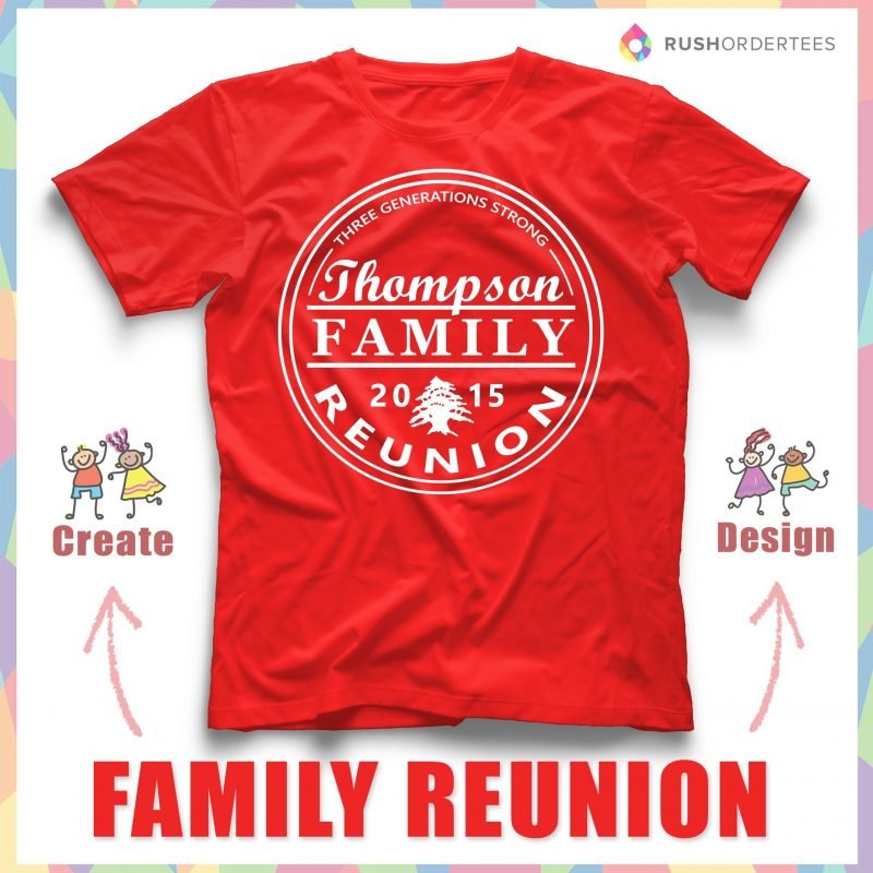 10 Attractive Family Reunion T-Shirt Design Ideas 2024