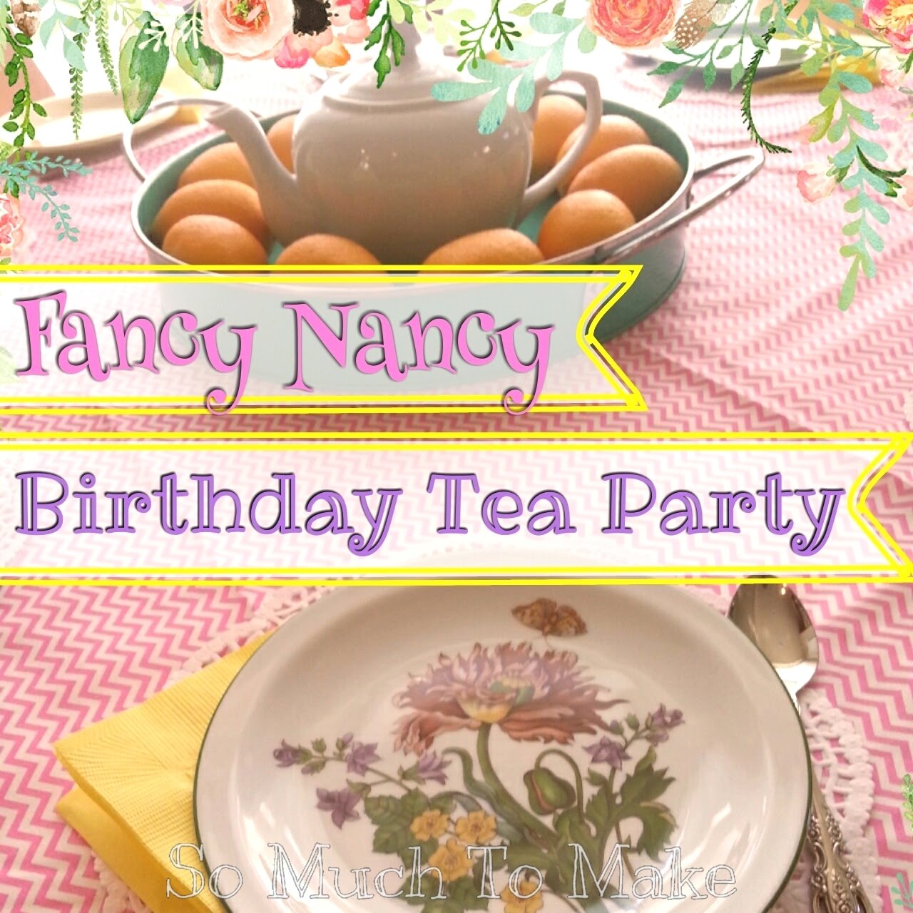 10 Attractive Fancy Nancy Tea Party Ideas fancy nancy inspired birthday tea party so much to make 2023