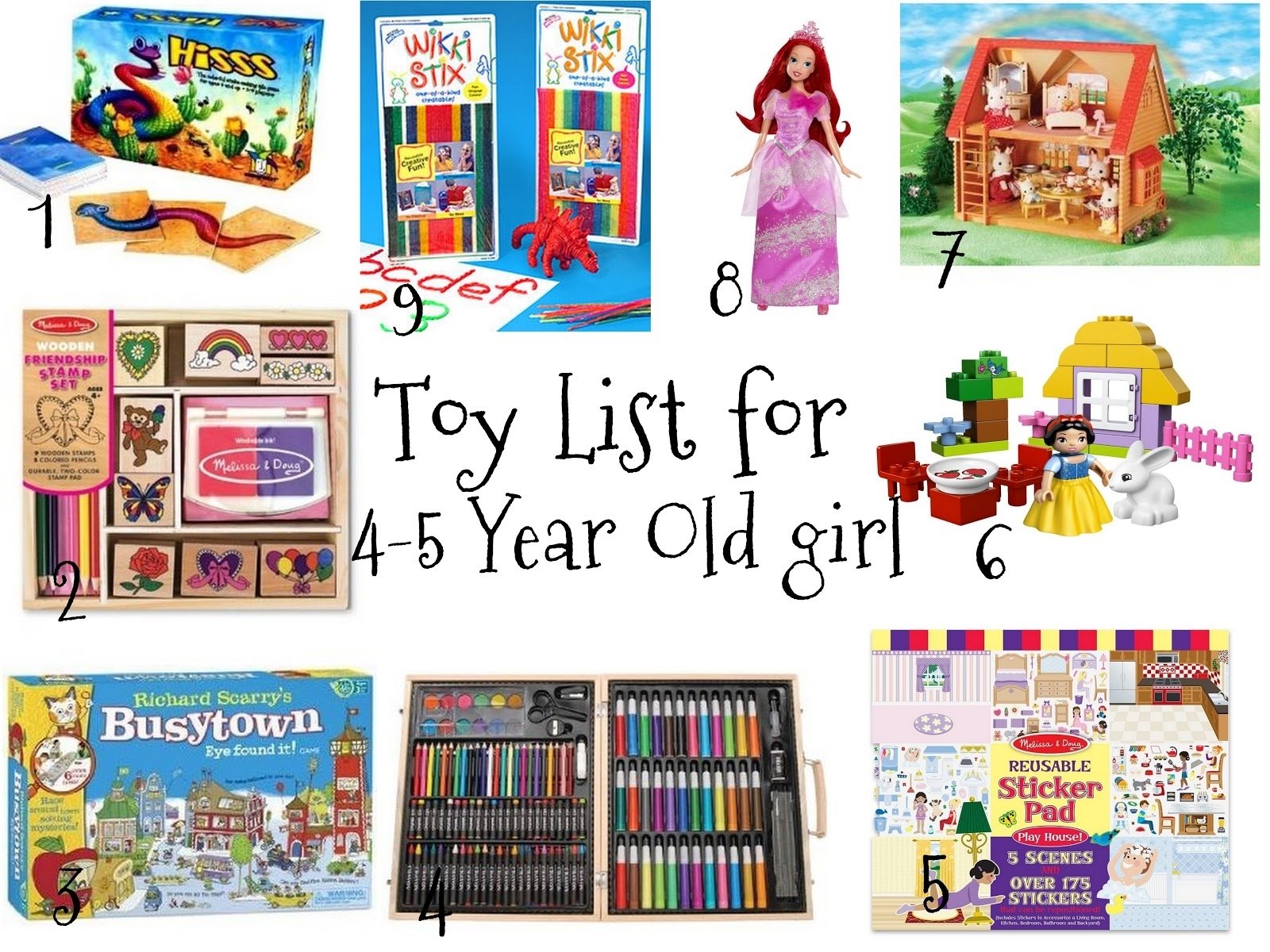 10 Most Recommended Gift Ideas For A 4 Year Old Girl favorites and things christmas toy list for 4 5 year old girls 5 2022
