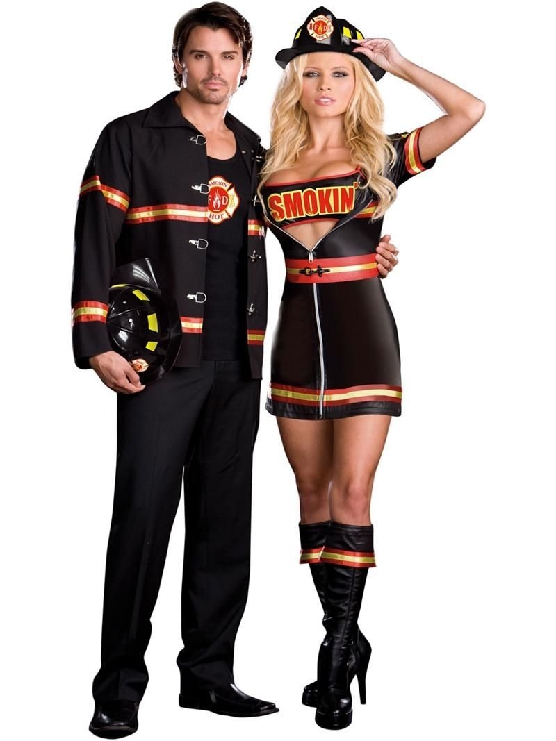 10 Lovable Adult Couple Halloween Costume Ideas firefighter girl fire halloween pinterest couple halloween 1 2022