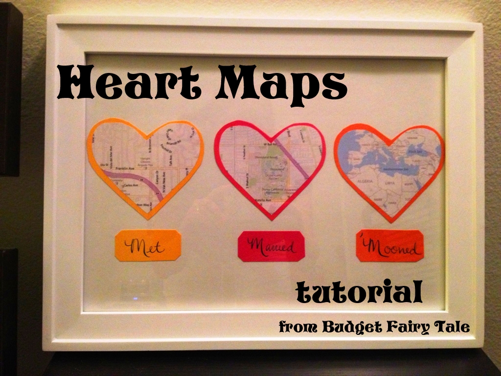 10 Stylish 1St Anniversary Ideas For Him first anniversary gift map hearts display tutorial and other 4 2022