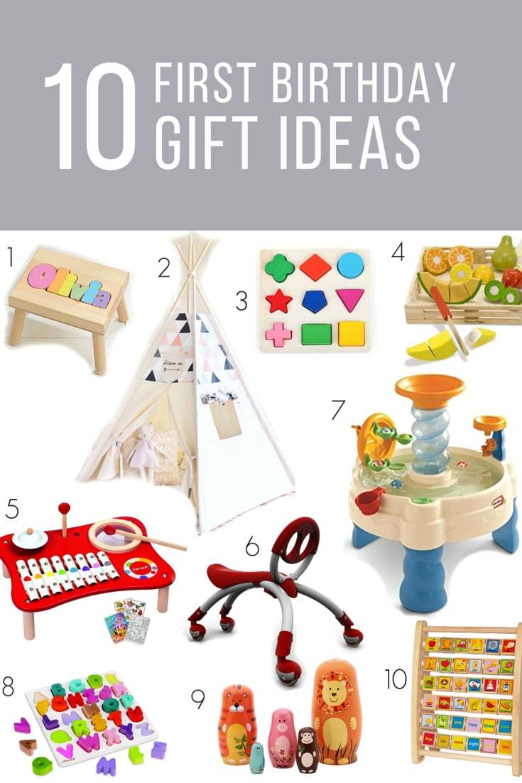 10 Trendy Gift Ideas For First Birthday first birthday gift ideas for girls or boys birthday party 2 2022