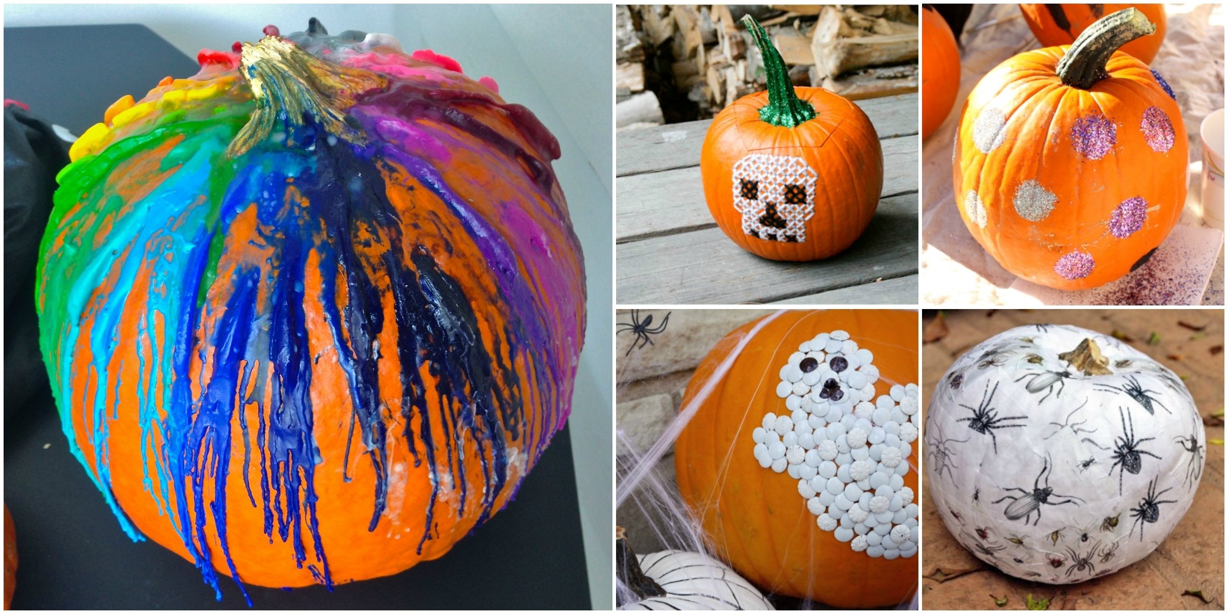 10 Stunning No Carve Pumpkin Decorating Ideas For Kids five kid friendly no carve pumpkin ideas for halloween frugal 2 2022