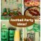 football party ideas - events to celebrate!