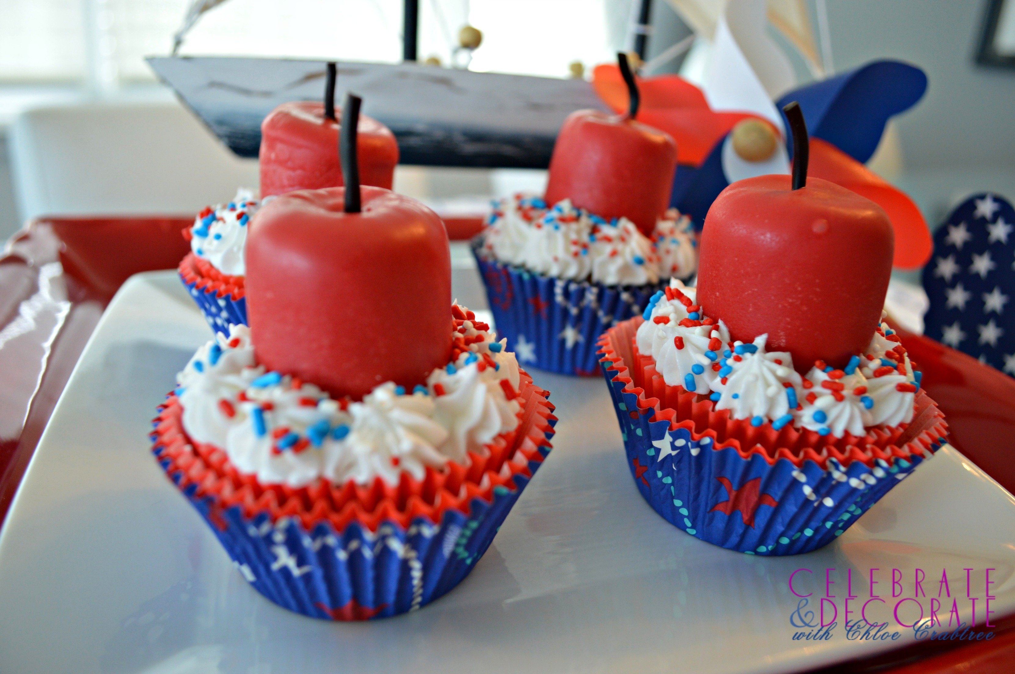 10 Wonderful 4Th Of July Cupcake Ideas fourth of july firecracker cupcakes celebrate decorate 1 2022