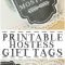 free printable gift tags: hostess gift tag | diy ideas | pinterest