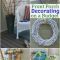 front porch decorating ideas on a budget - hoosier homemade