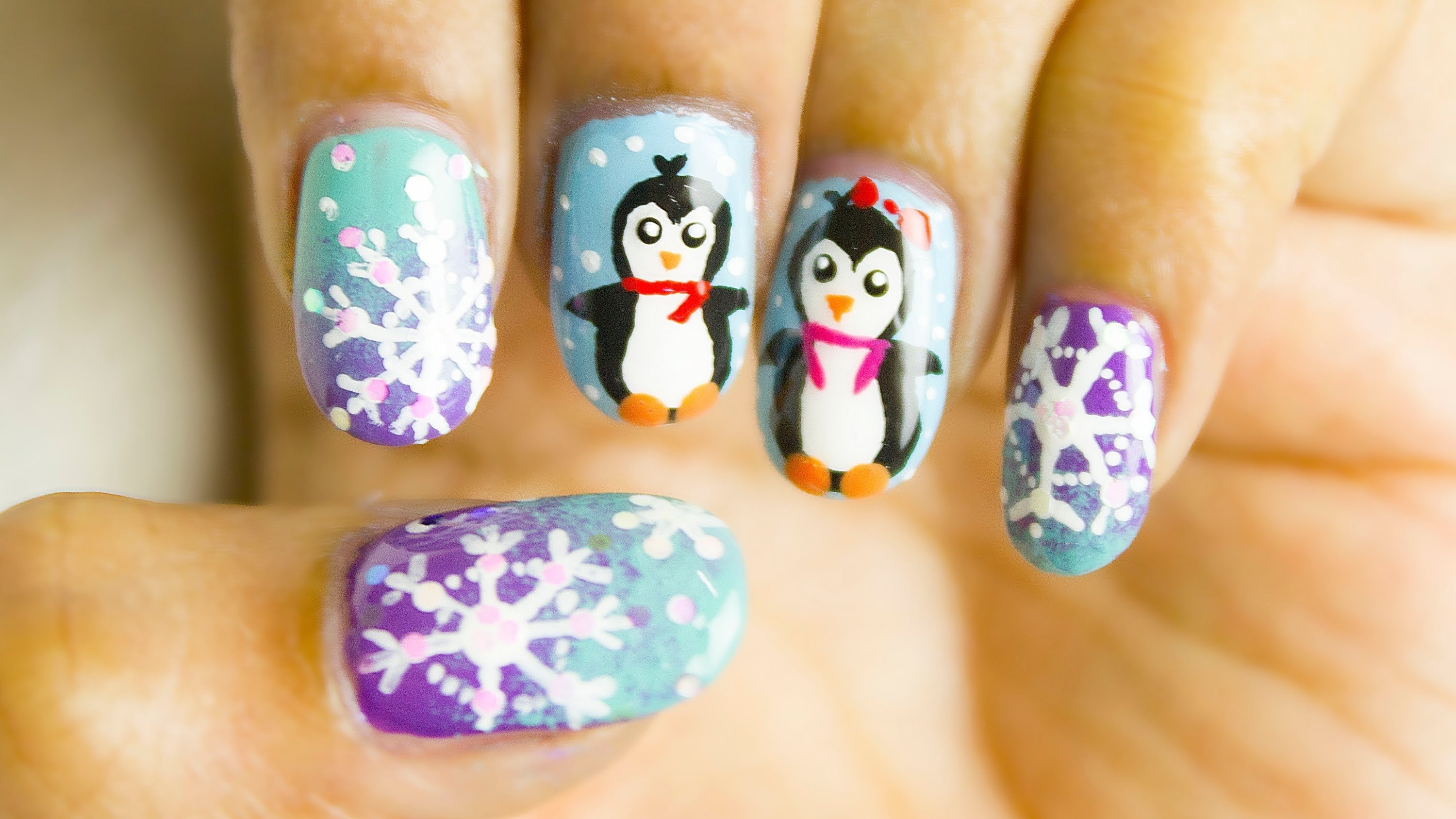 10 Spectacular Cute Nail Ideas For Winter frosty nail art designs for winter chippernails youtube 2022