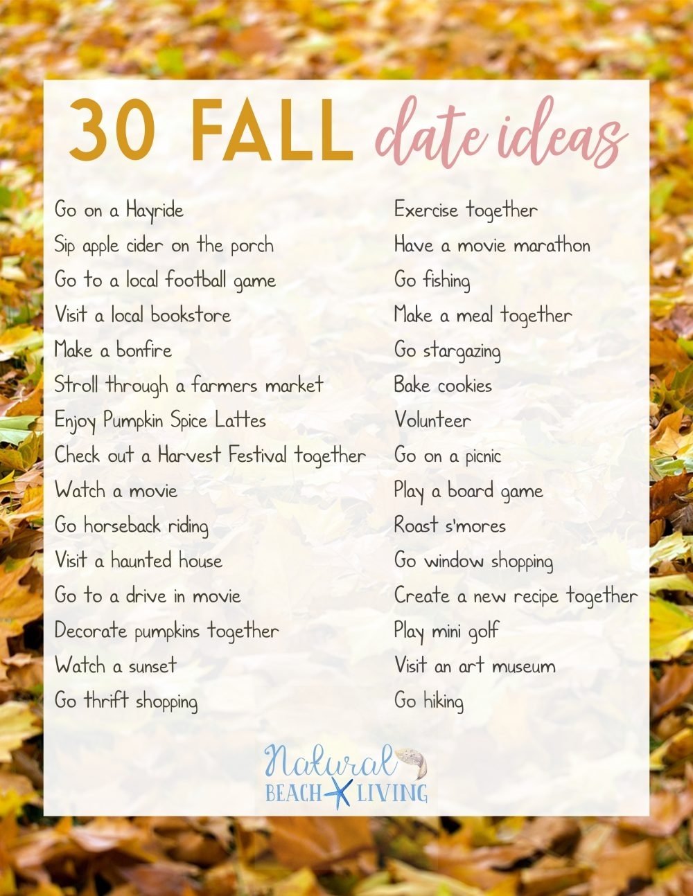10 Ideal Date Night Ideas For Married Couples fun date night ideas for fall natural beach living 20 2022
