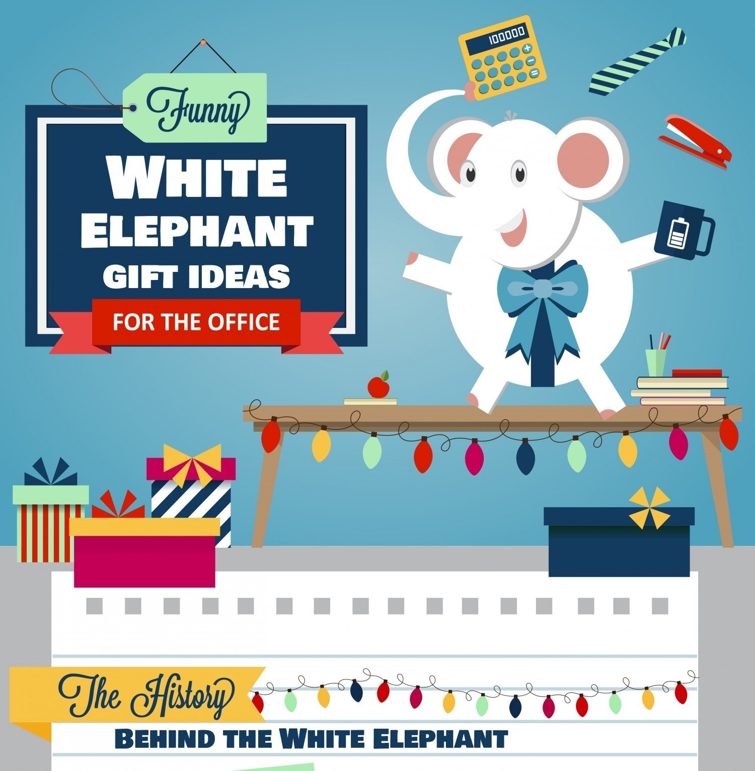 10 Cute Best White Elephant Gift Ideas funny white elephant gift ideas for the office visual ly 4 2022