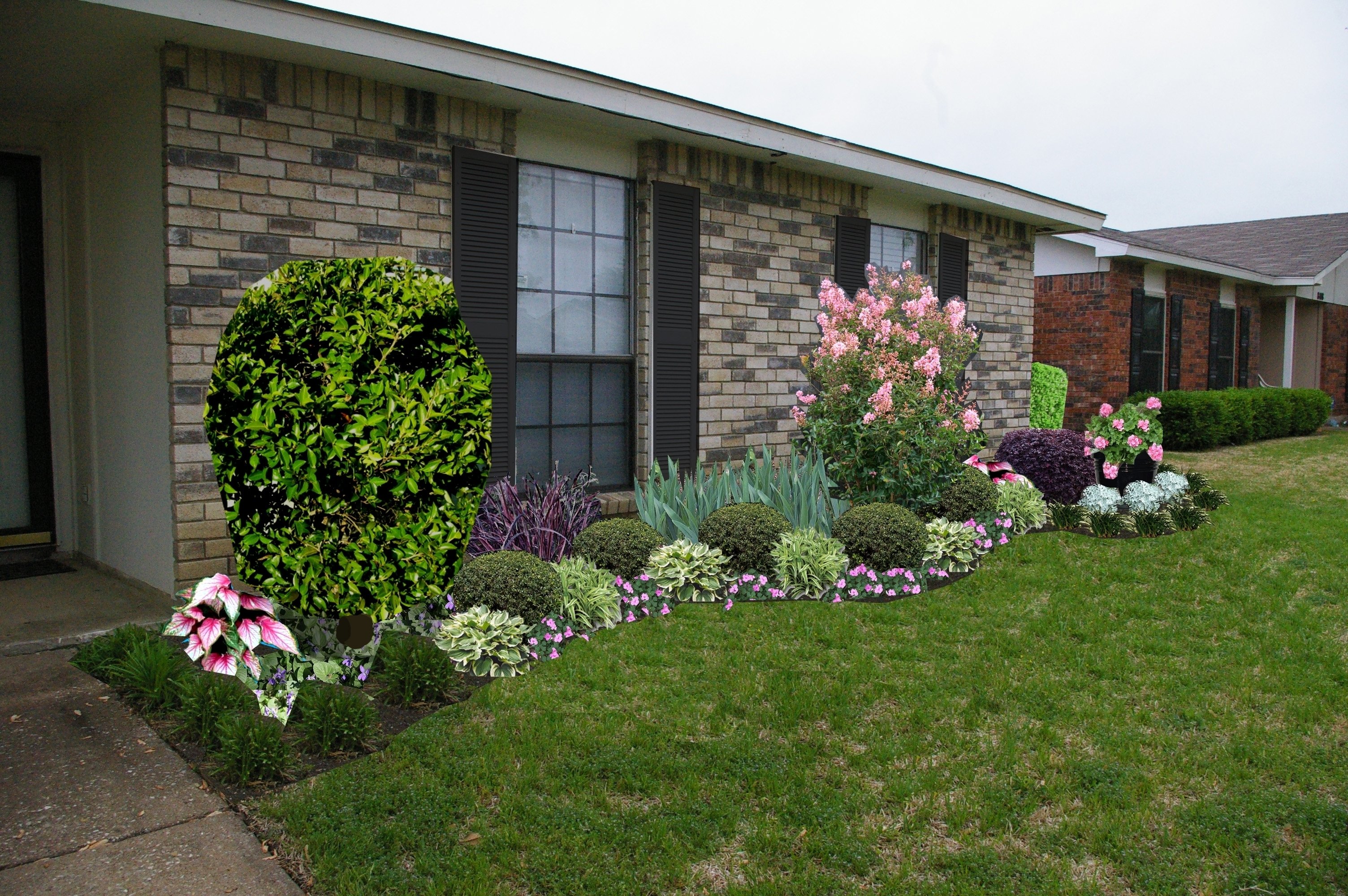  small front lawn landscaping