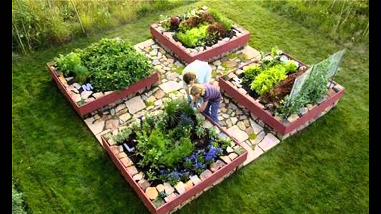 Unique Raised Vegetable Garden