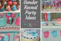 gender reveal party ideas - decoration and food ideas. - mommy's
