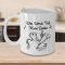 gift for music lovers, &quot;when words fail music speaks&quot; novelty coffee