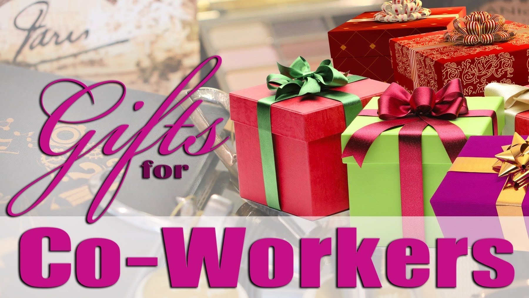 10 Lovable Holiday Gift Ideas For Coworkers gifts ideas for coworkers under 20 youtube 6 2022