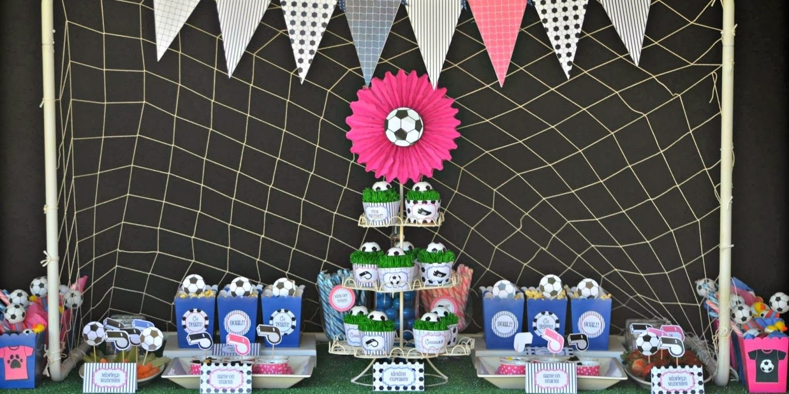 10 Nice End Of Season Soccer Party Ideas girls soccer party design dazzle 2023