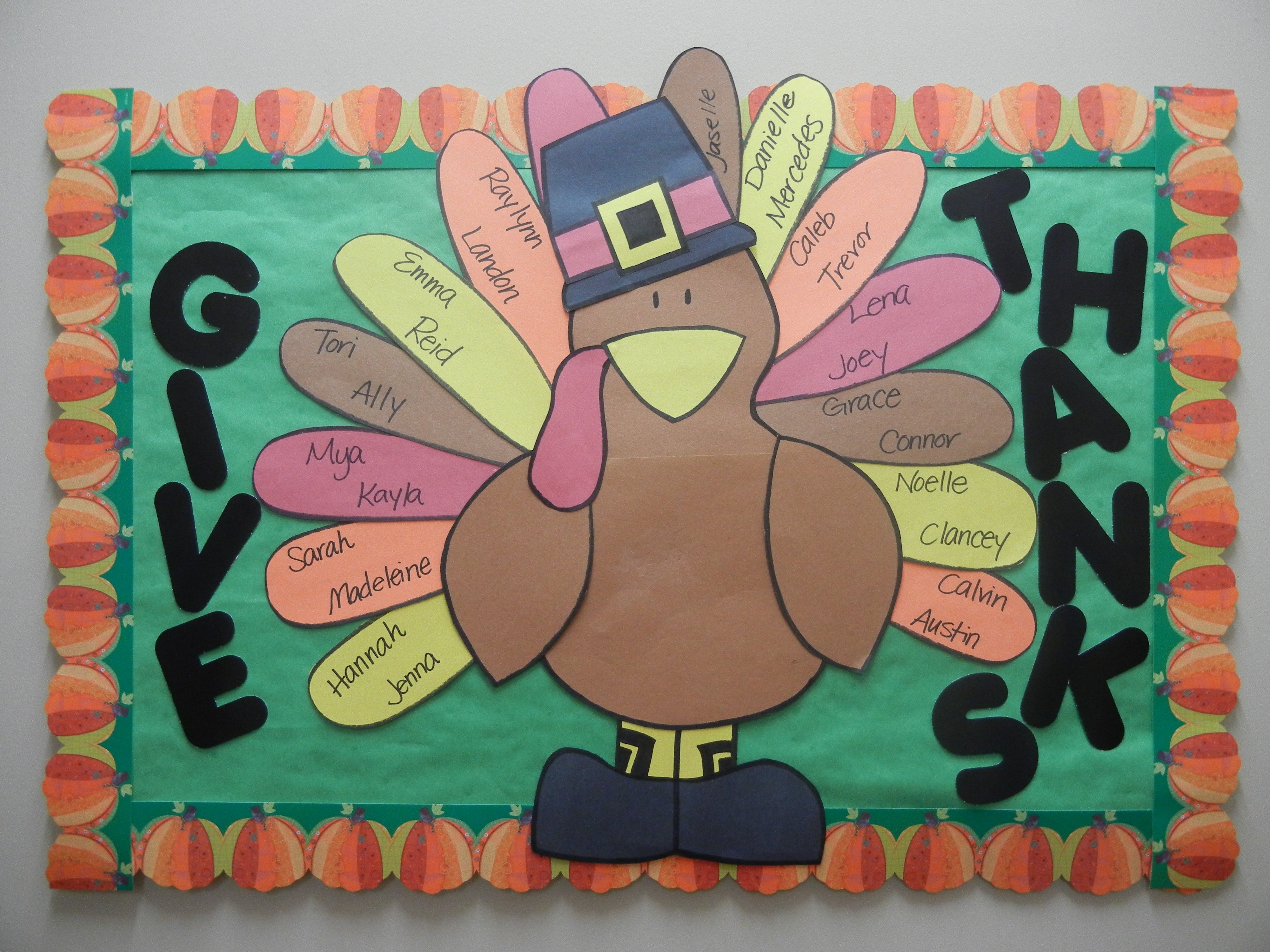 10 Famous Bulletin Board Ideas For November give thanks bulletin board when one teaches two learn 1 2022