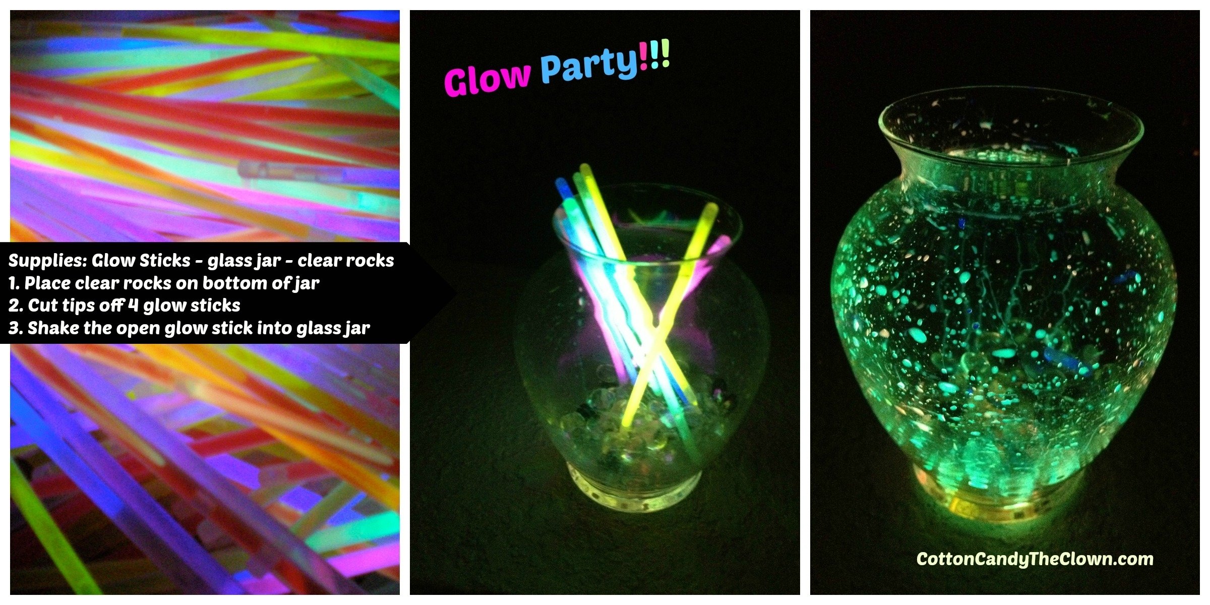 10 Great Cool Glow In The Dark Ideas glow in the dark party ideas cotton candy clown and company loversiq 2023
