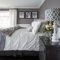 gorgeous gray-and-white bedrooms | bedrooms | bedroom, white bedroom