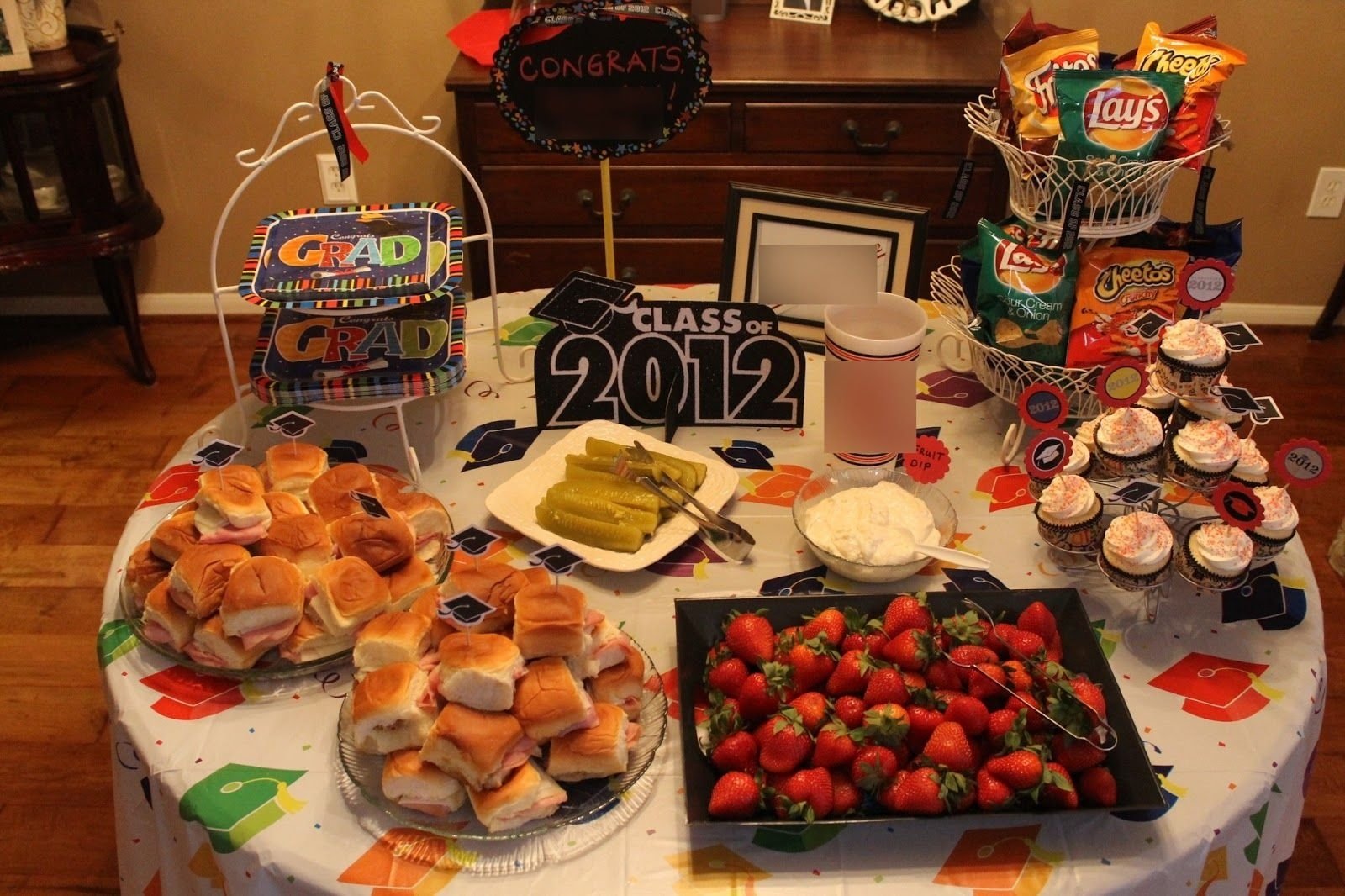 10 Spectacular Food Ideas For Graduation Open House graduation decoration ideas this is just a simple banner i 6 2022