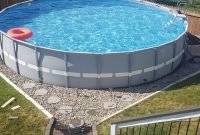 great above ground pool landscaping — stylid homes : above ground
