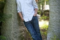 great casual pose between trees or concrete walls for a &quot;city&quot; look