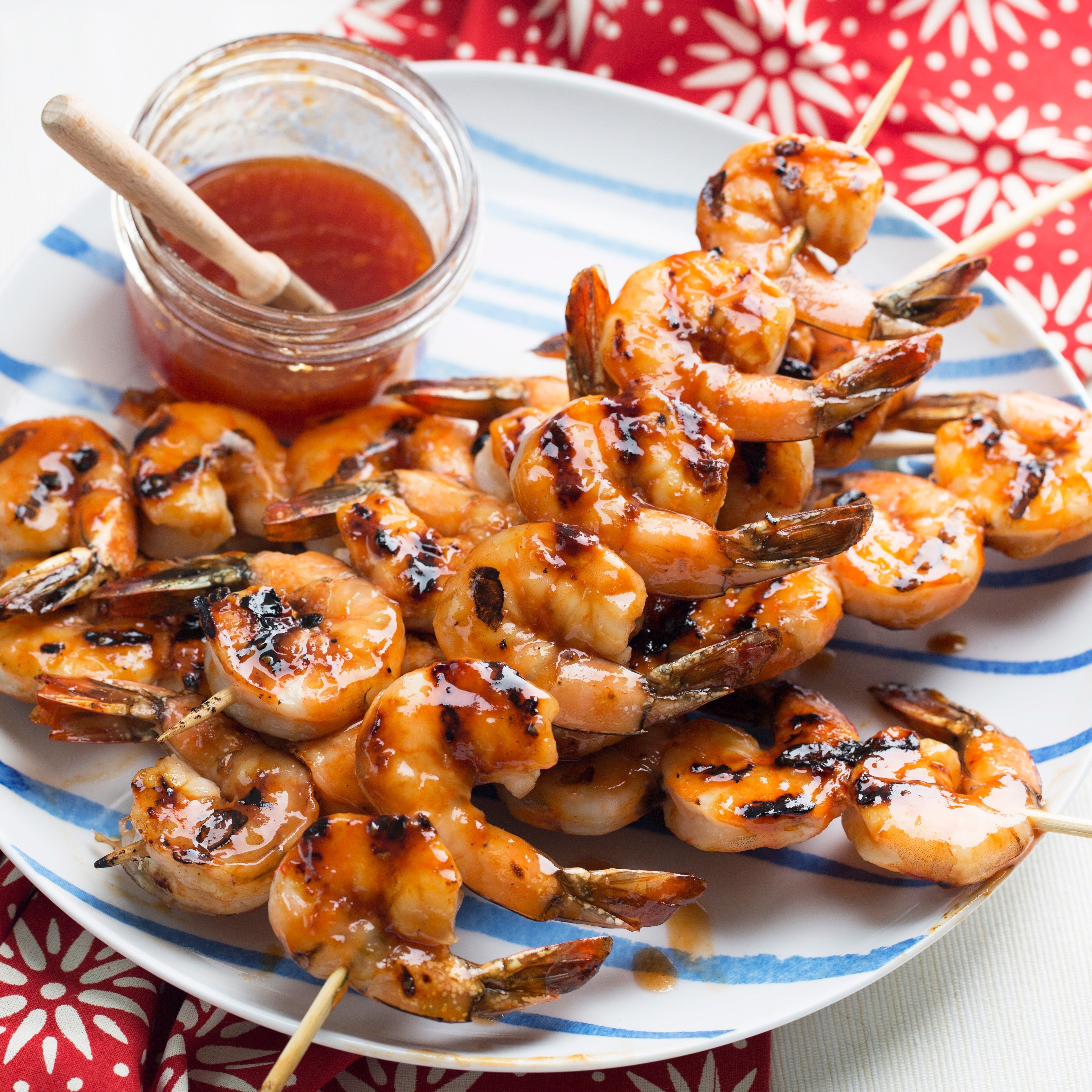 10 Awesome Bbq Ideas For A Crowd grilled shrimp with honey ginger barbecue sauce recipe epicurious 1 2022