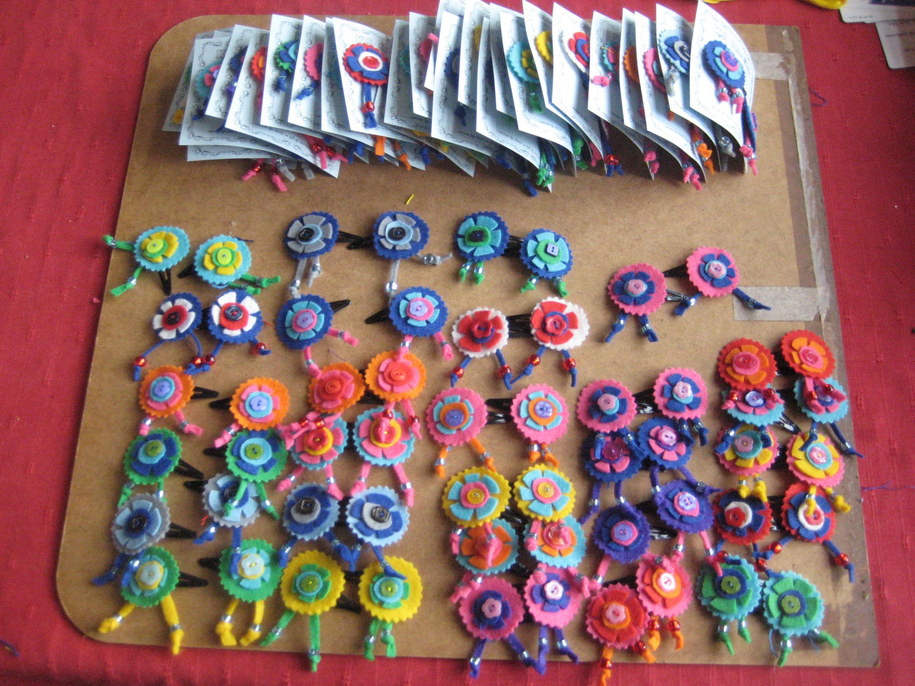 10 Great Craft Fair Ideas To Sell hairclips for the school summer fete and my own craft stall flea 2022