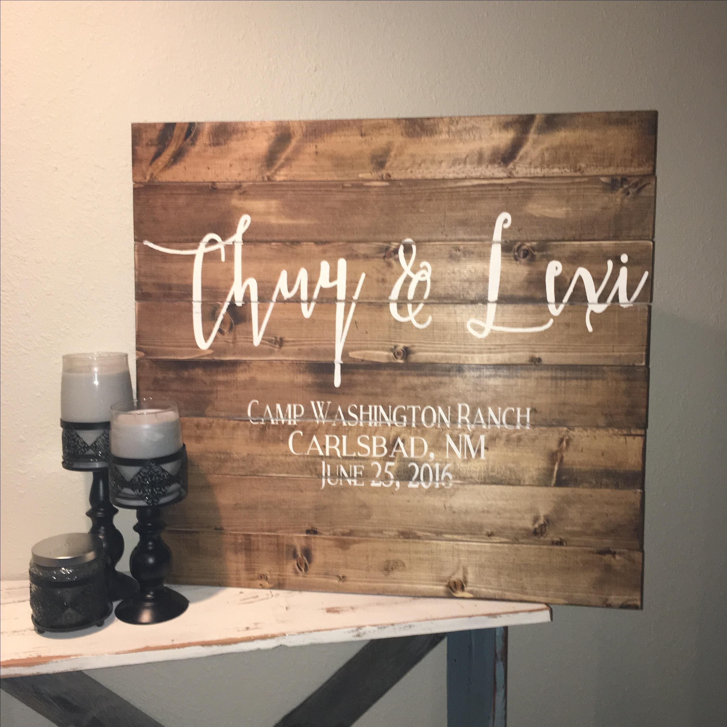 Wedding guest sign in ideas