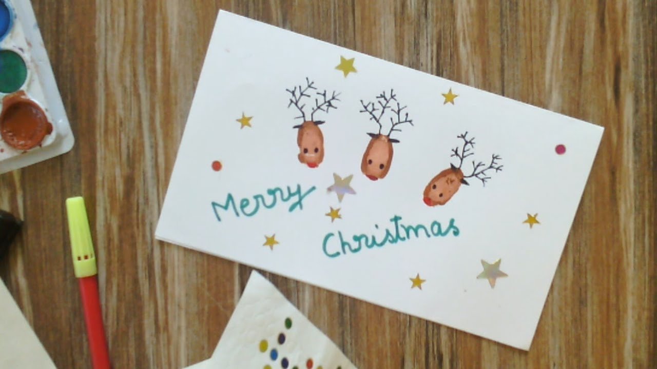 10 Best Ideas For Christmas Card Photos handmade christmas cards reindeer christmas cards youtube 2023