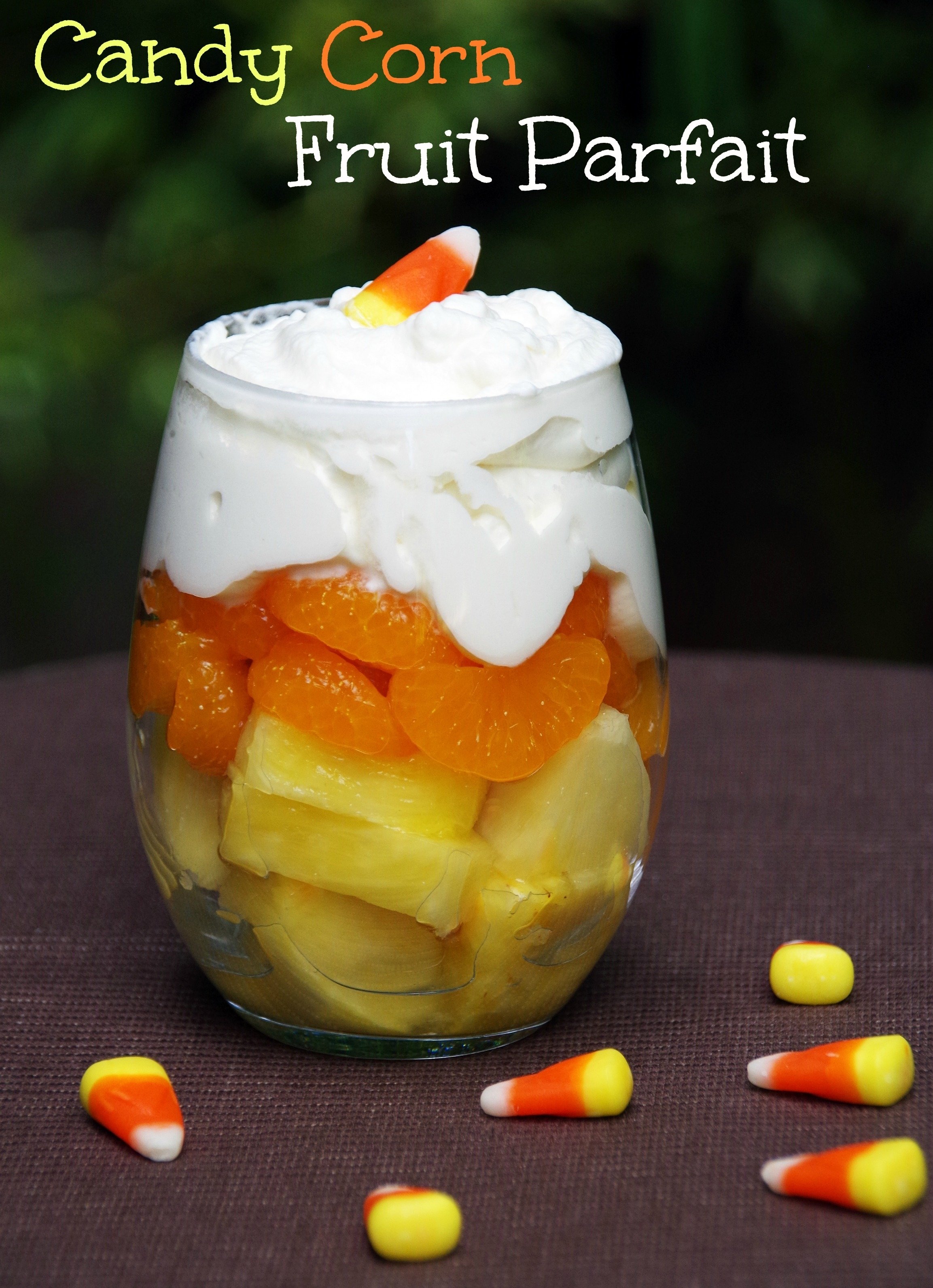 10 Ideal Halloween Food Ideas For Adults healthy halloween dessert candy corn fruit parfait suburbia unwrapped 2022