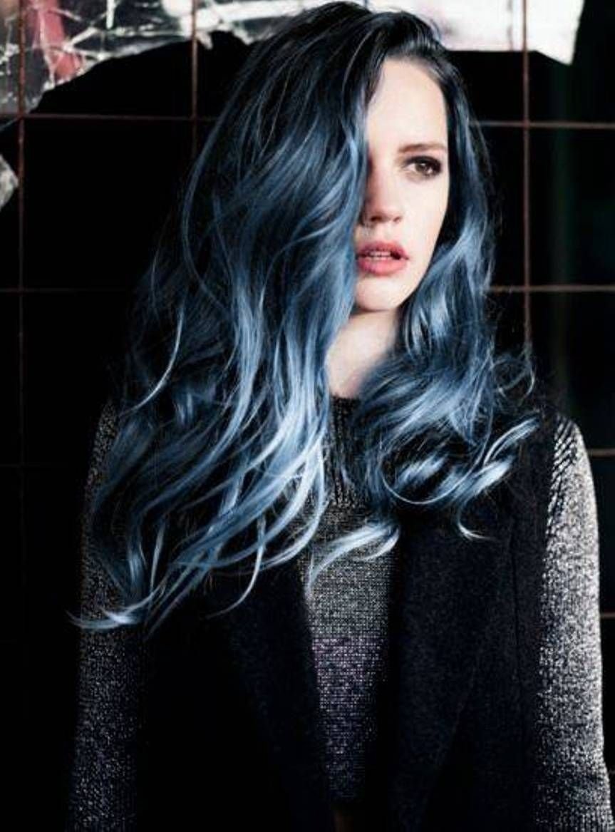 10 Great Blue And Black Hair Color Ideas high resolution navy blue hair color hair pinterest hair 2022