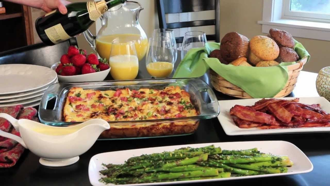 breakfast easy holiday brunch christmas party elegant work menu group recipes pretty make fashionable allrecipes casserole feast meal tips ahead