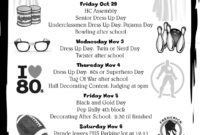 homecoming week spirit days | student council ideas | homecoming