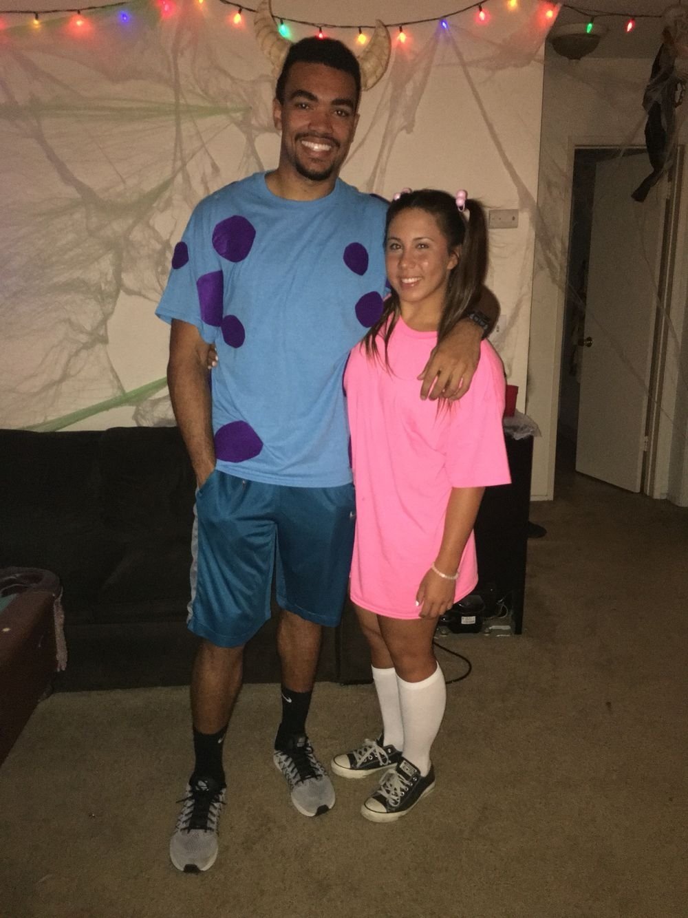 10 Most Recommended Homemade Halloween Costume Ideas For Couples homemade sully and boo costume for halloween collegestudentfunds 3 2022